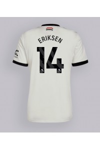 Manchester United Christian Eriksen #14 Voetbaltruitje 3e tenue 2024-25 Korte Mouw